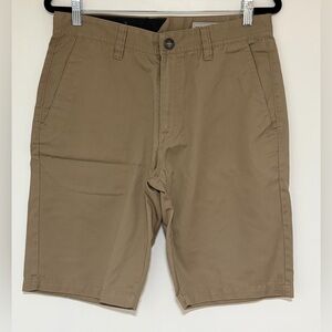 Volcom Men’s True to This Khaki 10.5” Shorts Size 32